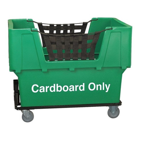 Matl Handling Cart,Cardboard Only,Green