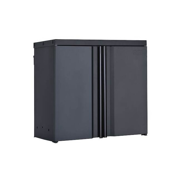 Edsal Ready-to-Assemble Storage Wall Cabinet, 28x14x26, Black RTA281426-BLK
