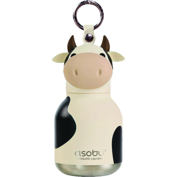 Ad-N-Art 6.7 Oz. Mini Cow Bestie Water Bottle IBV44-COW