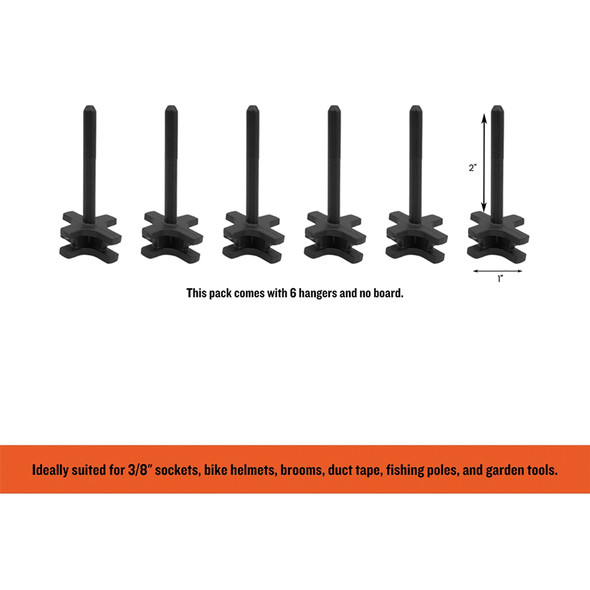 ToolHanger 2-Inch Hanger - Tool Hanger TH-2IN6PCK