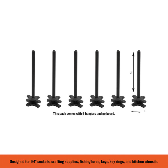 ToolHanger 3-Inch Hanger - Tool Hanger TH-3IN6PCK