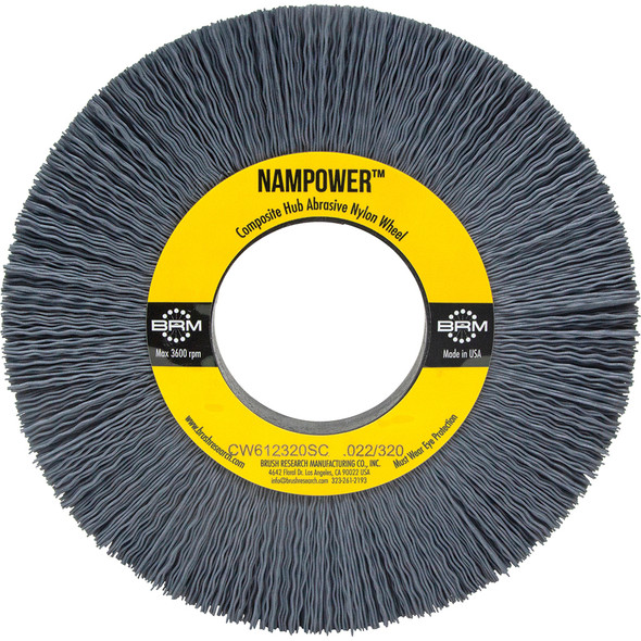 CW-6 022/320SC 1/2F 2 AH COMPOSITE WHEEL CW612320SC