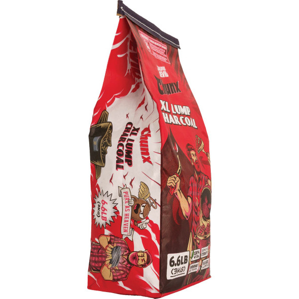 Jealous Devil Chunx 6.6 Lb. XL Hardwood Lump Charcoal JDCHXXL66 803456