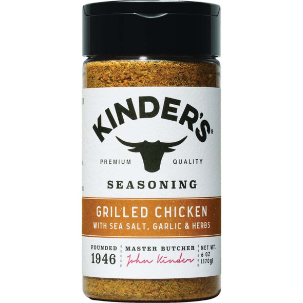 Kinder's 6 Oz. Grilled Chicken Seasoning 37581