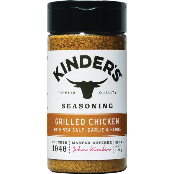 Kinder's 6 Oz. Grilled Chicken Seasoning 37581