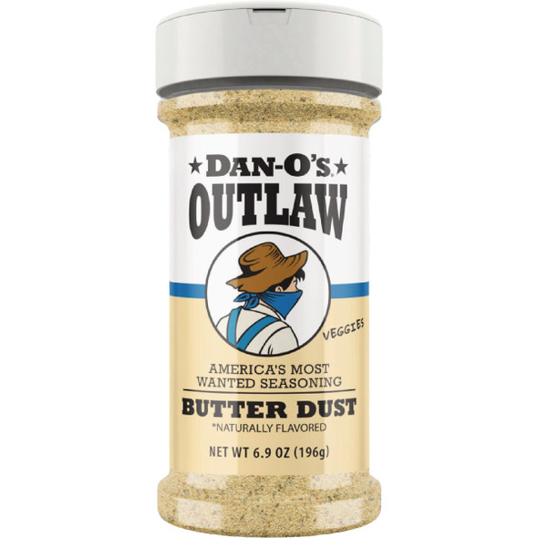 Dan-O's Outlaw 6.9 Oz. Butter Dust Rub DBD69-1PK