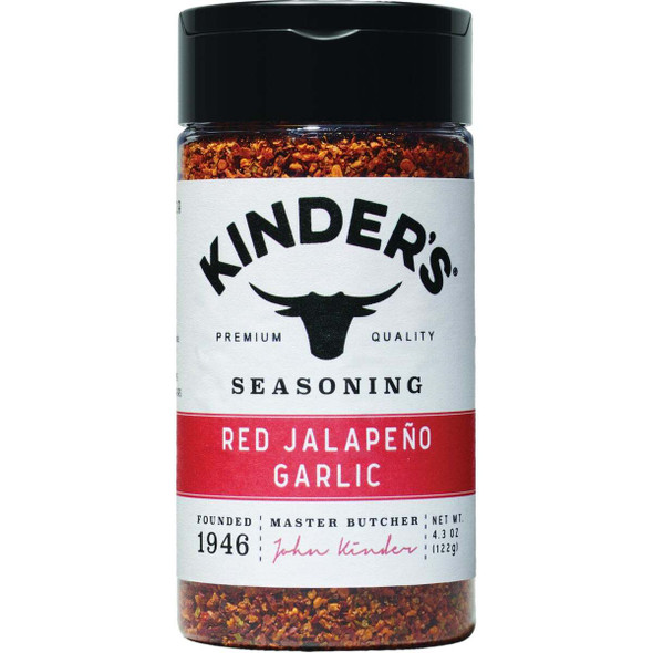 Kinder's 4.3 Oz. Red Jalapeno Garlic Seasoning 37535