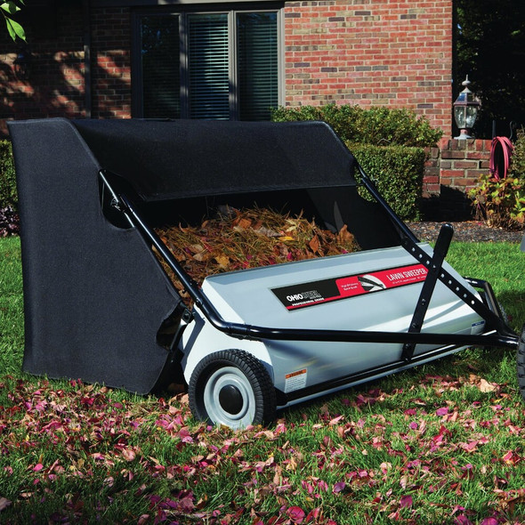 Ohio Steel 42 In. 22 Cu. Ft. Tow-Behind Lawn Sweeper 42SWP22 714667