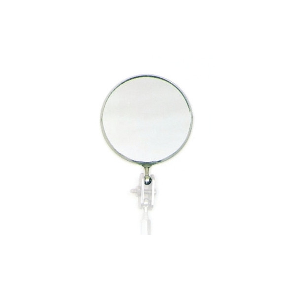 Inspection Mirror Head Assembly, Round, 1-1/4 in dia