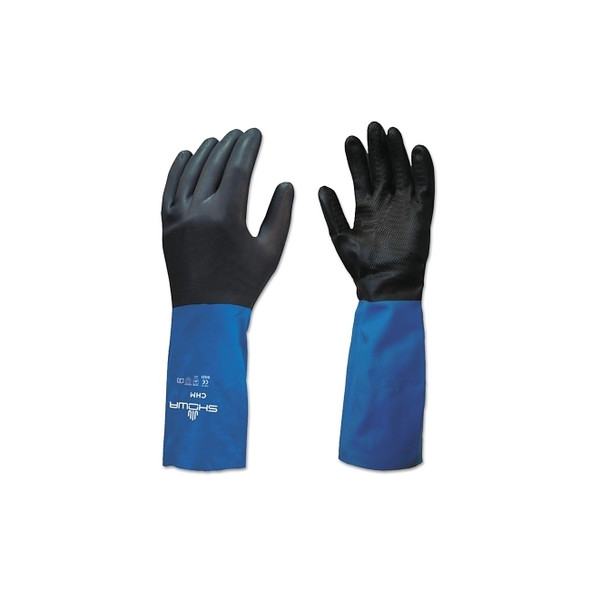CHM Series Gloves, Medium, Black/Blue
