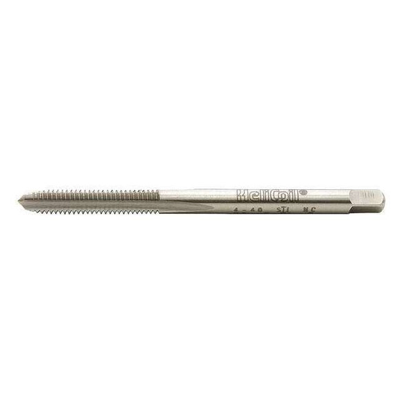 Straight Flute Hand Tap, 3/8"-16, Plug, 4 Flutes, UNC