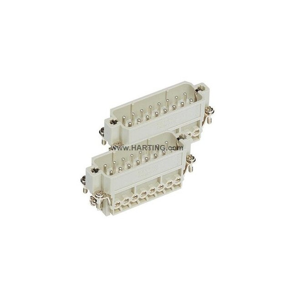 Harting Rectangular Connector Insert,16 A 09200162613