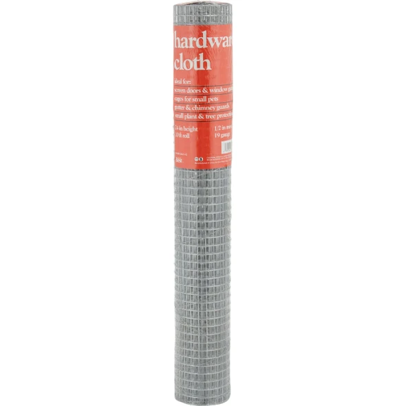 1-4 In. Mesh x 24 In. H. x 10 Ft. L. 23-Ga. Hardware Cloth 746151 746151