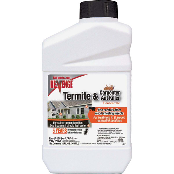 REVENGE 32 Oz. Concentrate Termite & Carpenter Ant Killer 4617 Pack of 6