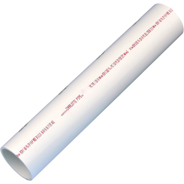 Charlotte Pipe 1-1/4 In. x 2 Ft. Schedule 40 Cold Water PVC Pressure Pipe