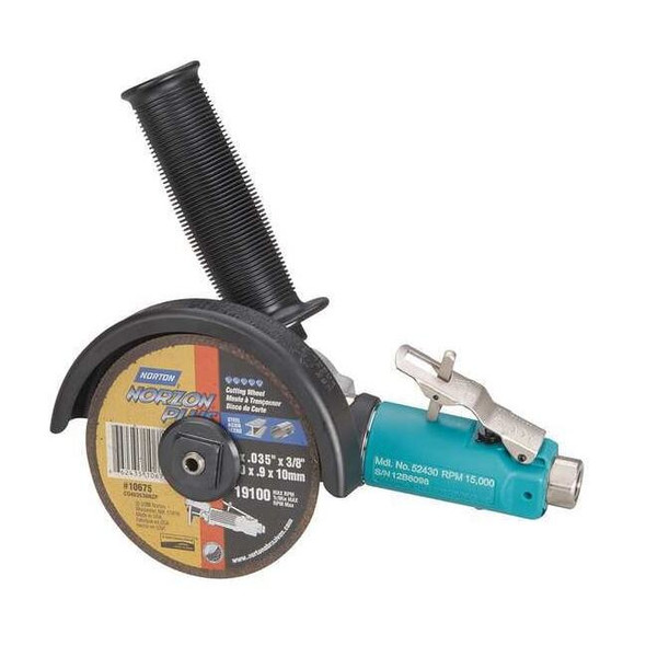Dynabrade Offset Air Cut Off Tool,15k rpm,32 cfm 52430