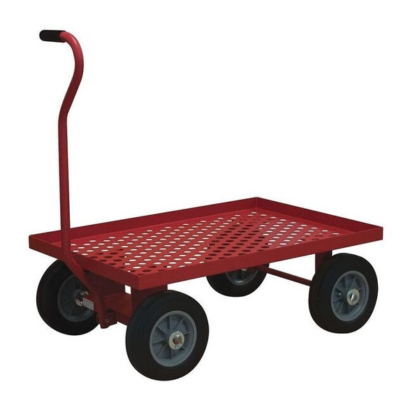 Durham Mfg Wagon Truck With 5th Wheel,24 In. W 5WTP-2436-LU-10PN-17T