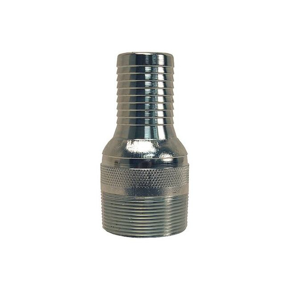 Dixon BarbedHoseFitting,NPT,4",Steel,Straight STC4035