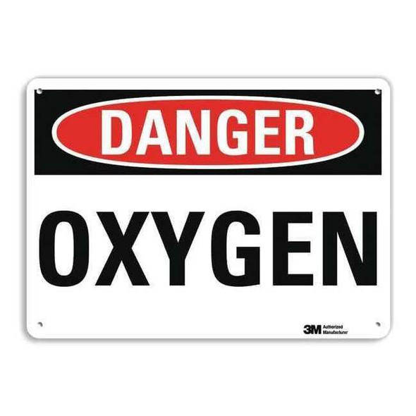 Lyle Danger Sign,4 Hole Mount,10in W x 7in H, U3-1894-RA_10X7 U3-1894-RA_10X7