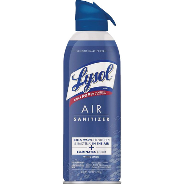 Lysol 10 Oz. White Linen Air Sanitizer Spray 1920099351