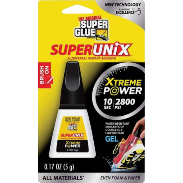 SuperUNiX 5 Gram Brush On Super Glue Gel 11710527
