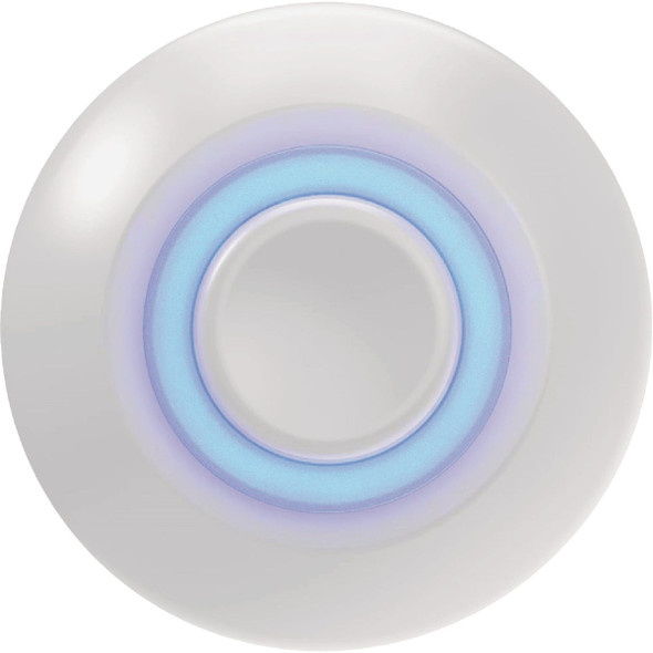 Heath Zenith White Metal Lighted Doorbell Button 18000143