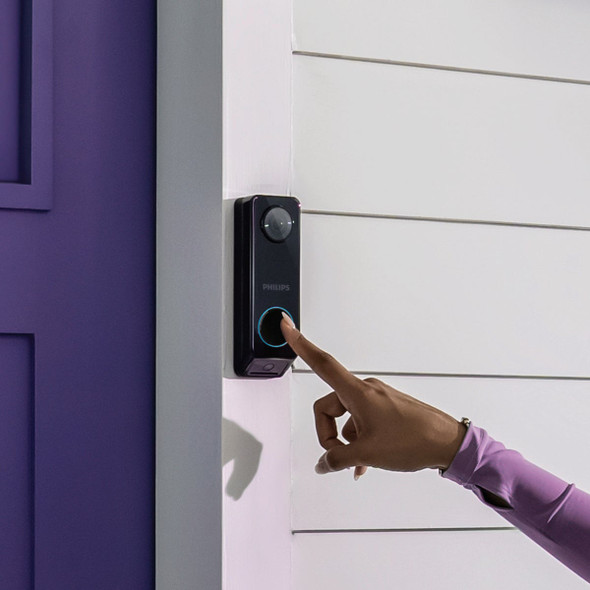 Philips Video Doorbell with Chime DDA270X-2TXS 207000