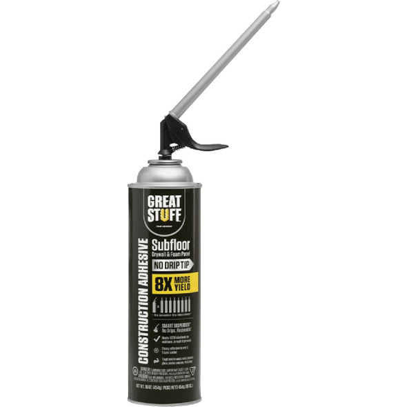 Great Stuff 16 Oz. Subfloor Construction Adhesive 12095662