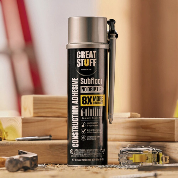 Great Stuff 16 Oz. Subfloor Construction Adhesive 12095662 795962