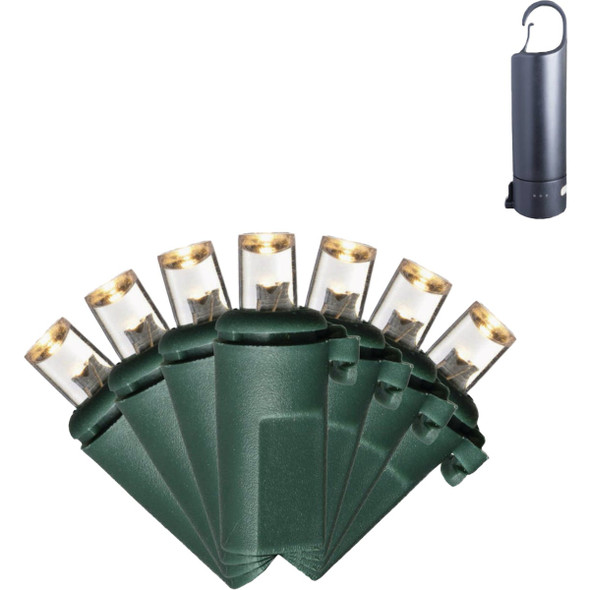 Holiday Bright Lights 50lt Rch5mm Ww Led Light 02-03004