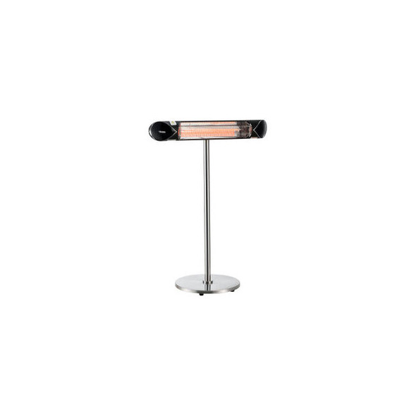 Global Industrial Carbon Infrared Patio Heater w/Remote Control Free Standing 15