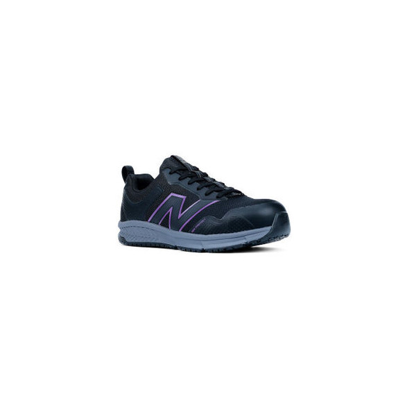 New Balance Evolve Women's AT EH Shoe Alloy Toe Size 5.5B Black/Purple