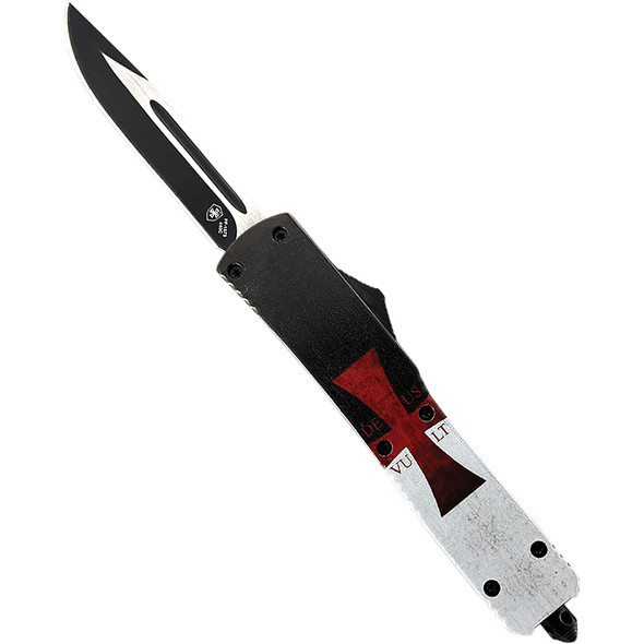 GenII Slim Premium Alloy Templar Flag Drop 440C Black M-TK-33-1