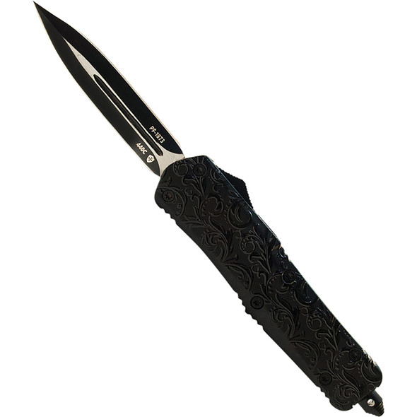 GenII Large Premium Alloy Maiden Gloss Dagger 440C Black L-MDG-13-1