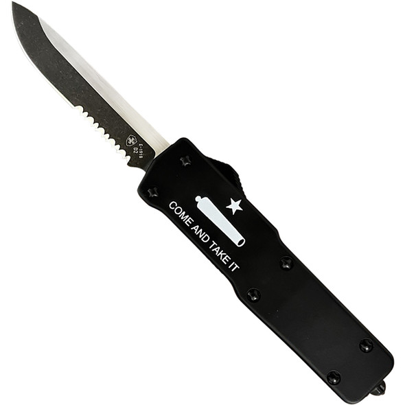 Small Premium Alloy Weighted Come And Take It Drop Serrated Black D2 SZ-CATI-62-1