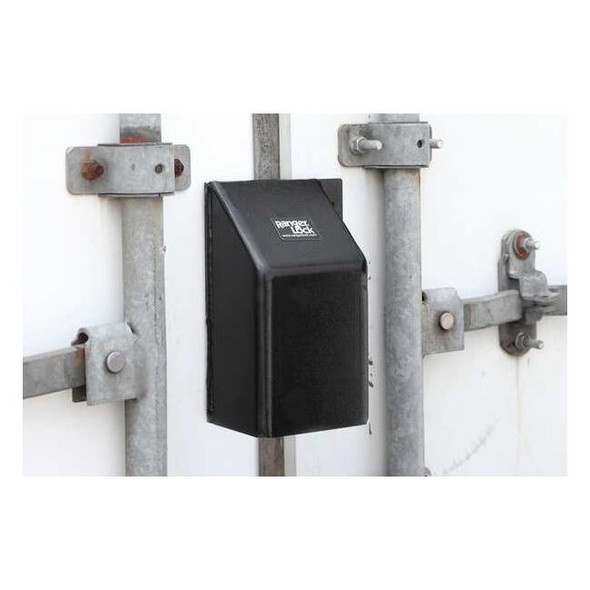 Ranger Lock Padlock Guard,Hardened Steel,Blk,4"L RGLB-00-USA