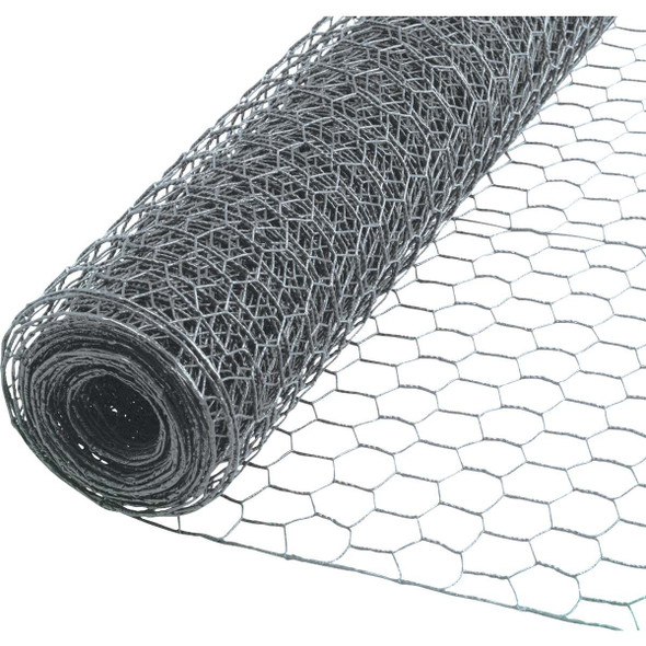 1/2 In. x 36 In. H. x 10 Ft. L. Hexagonal Wire Poultry Netting 760065