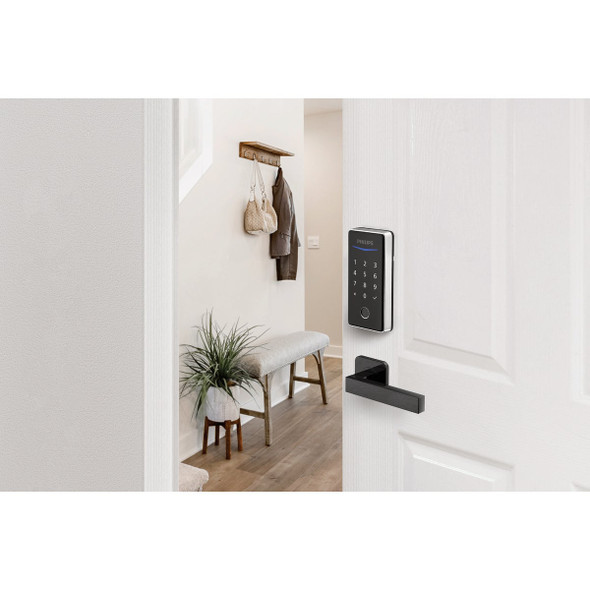 Philips Keyless Smart Lock Electronic Deadbolt, Satin Nickel DDL210X-13H - SN 258956