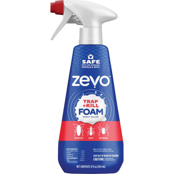 Zevo Trap & Kill 12 Oz. Foam Trigger Spray Insect Killer 810121290934