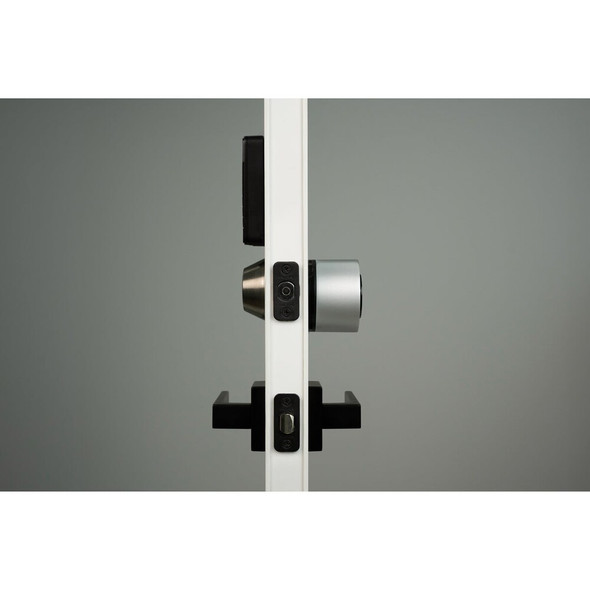 Philips Retrofit Electronic Deadbolt Lock, Silver DDLOM1030X-1HWP-SL 255237