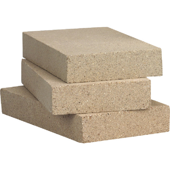 Meeco's Red Devil ASTM 9 In. 4-1-2 In. Fire Brick (6-Pack) FBP6 499382
