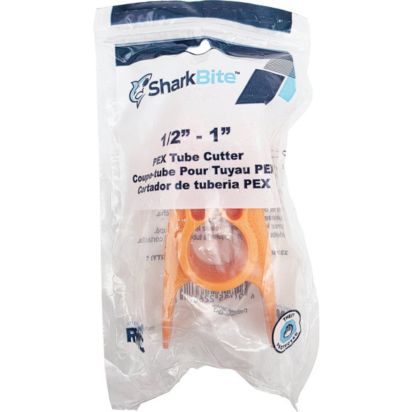 SharkBite Radial-Style PEX and PE-RT Pipe Cutter for 1-2 In. to 1 In. Pipe 23369A 471704
