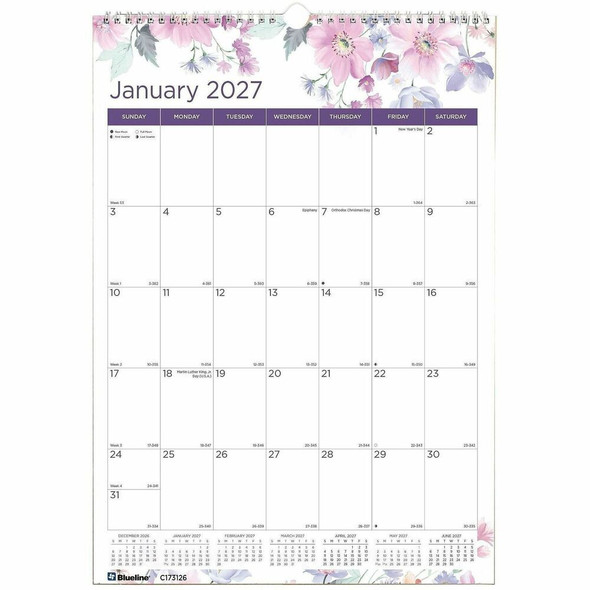 Brownline  Desk Pad Calendar C173126