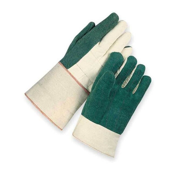 Wells Lamont Heat Resistant Gloves, Cotton, Green, Size Large, 1 Pair Y6301L