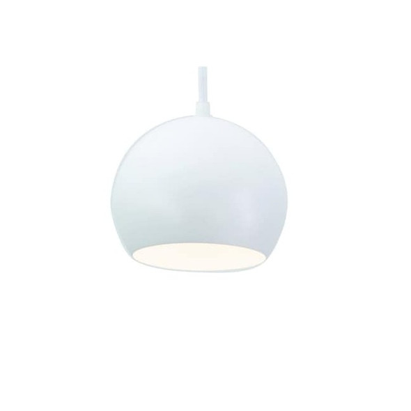 Afx Roxy - 8" Pendant, Finish: Steel RXYP08WH