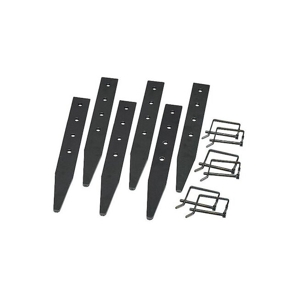 E-Z Up Instant Shelter Heavy Duty Stakes,Q,PK6 SHD3QRP6SGCB