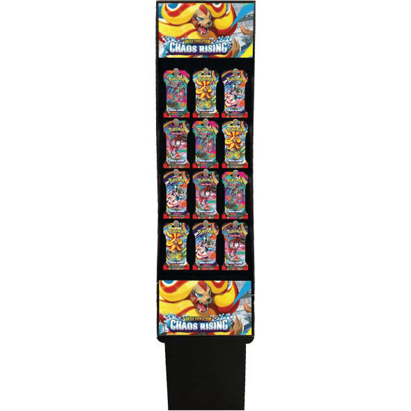 Pokemon Chaos Rising Sleeved Booster 96-Count Floor Display Pack of 96