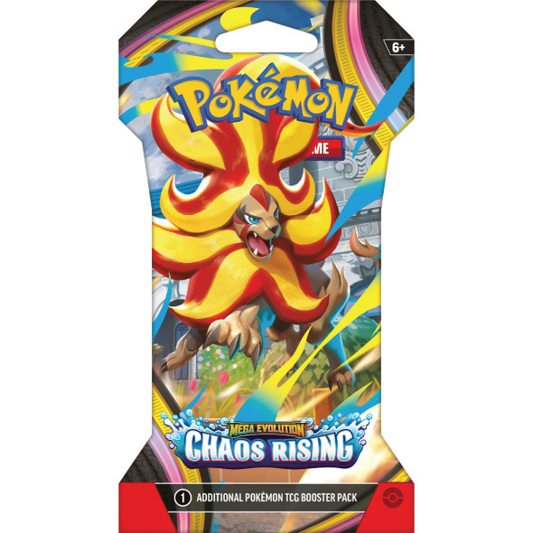Pokemon Chaos Rising Sleeved Booster 96-Count Floor Display Pack of 96 10-10404-102 757603