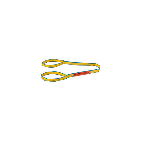 Global IndustrialPoly Web Sling HD Eye&Eye w/ Durable Edge 4 Ft L-1600/1280/3200