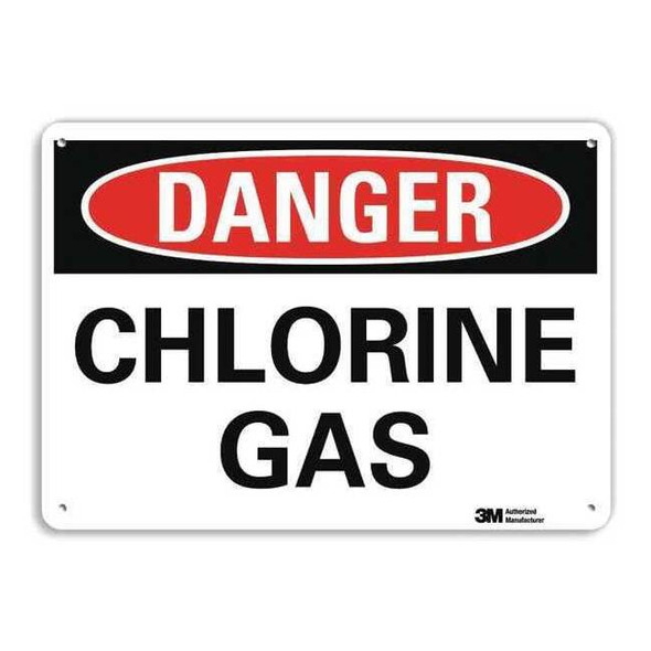 Danger Sign, 10 in H, 14 in W, Vertical Rectangle, English, U3-1173-RA_14X10